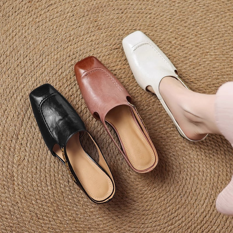Mule in pelle Avella