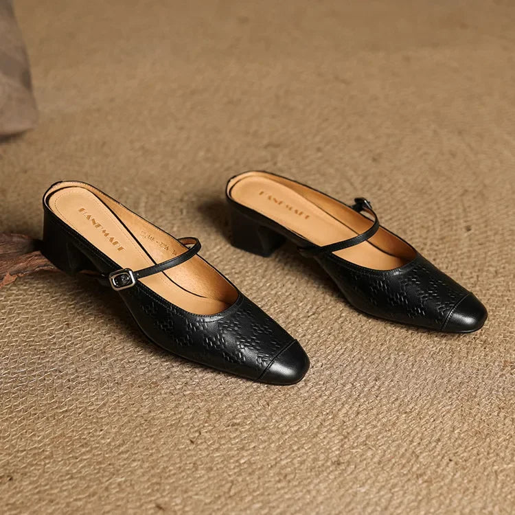 Becky Mules in pelle genuina