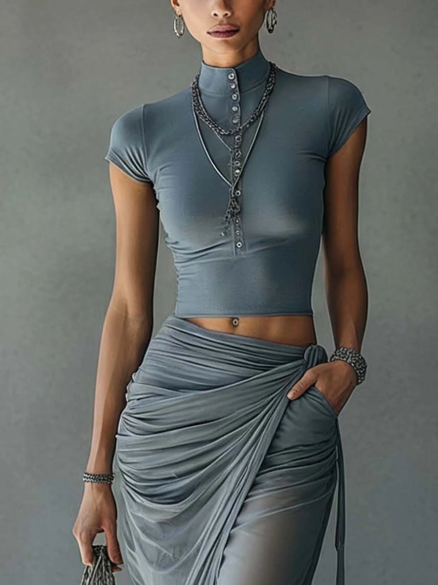 Abigail | Set Slim Blu
