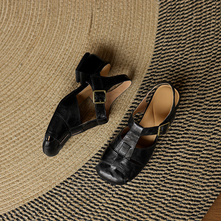 Amelie Scarpe in pelle genuina
