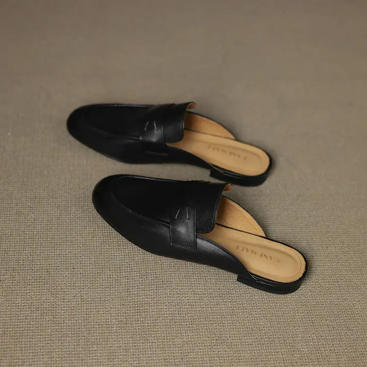 Aurora Mules in pelle vera