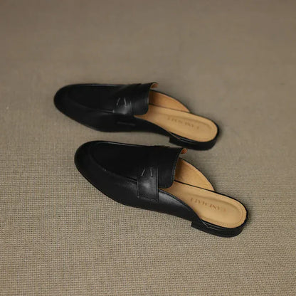 Aurora Mules in pelle vera