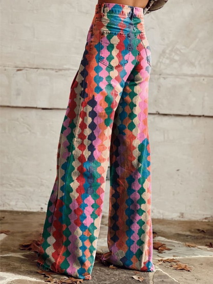 Amélie - Pantaloni bohemiani eleganti