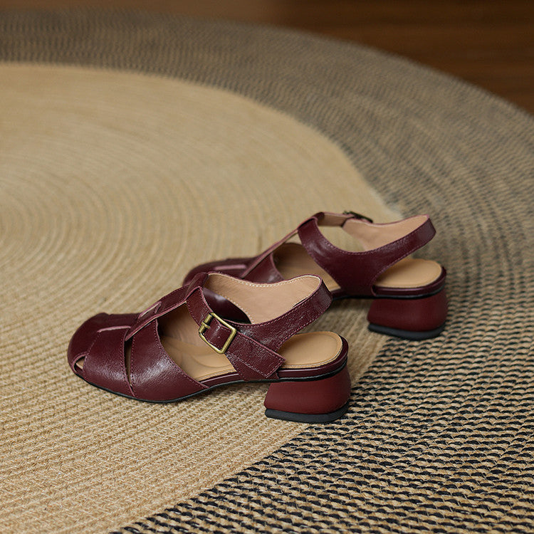 Amelie Scarpe in pelle genuina