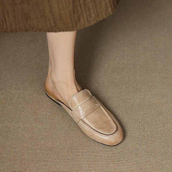Aurora Mules in pelle vera