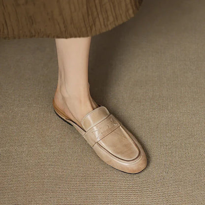 Aurora Mules in pelle vera