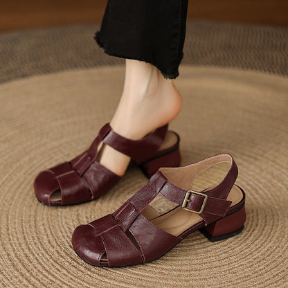 Amelie Scarpe in pelle genuina