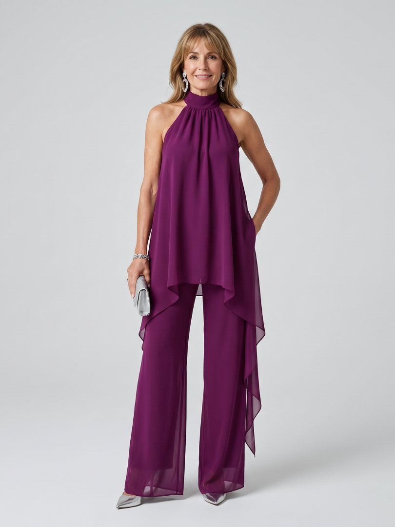 Bearim | Set di tuniche asimmetriche con scollo a halter