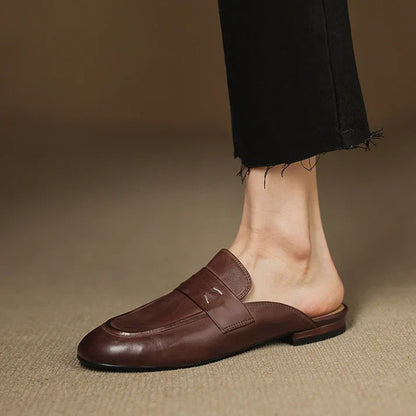 Aurora Mules in pelle vera