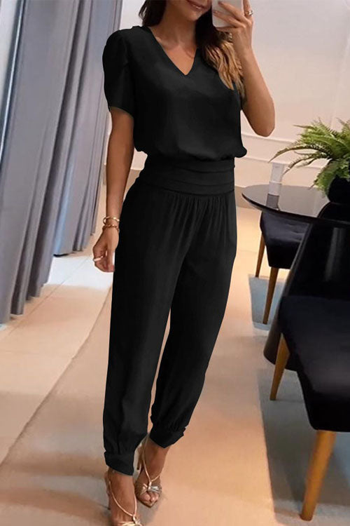 Alea set due pezzi con scollo a V