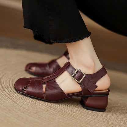 Amelie Scarpe in pelle genuina