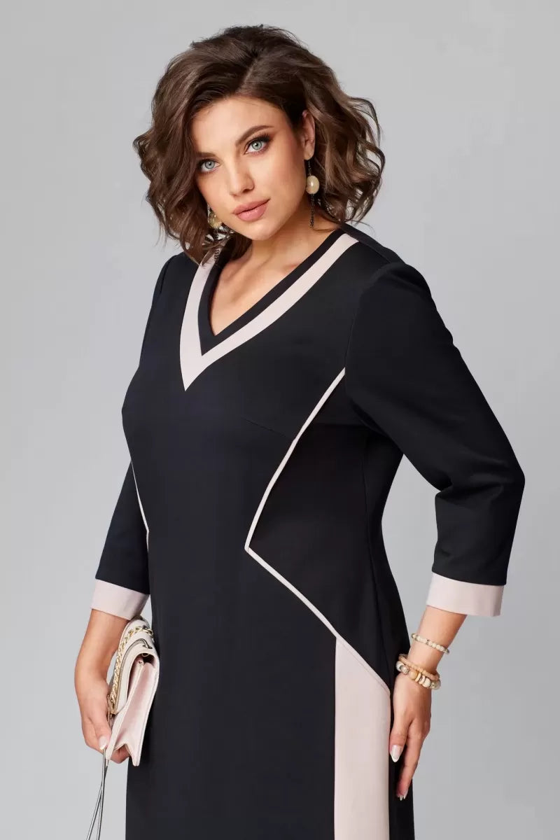 Alexa™ Vestito elegante con scollo a V