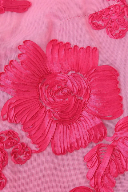 Amara | Abito lungo elegante in rosa