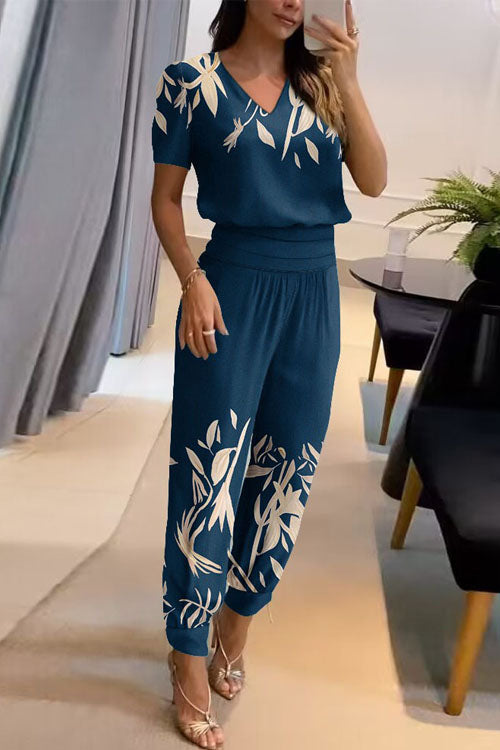 Alea set due pezzi con scollo a V