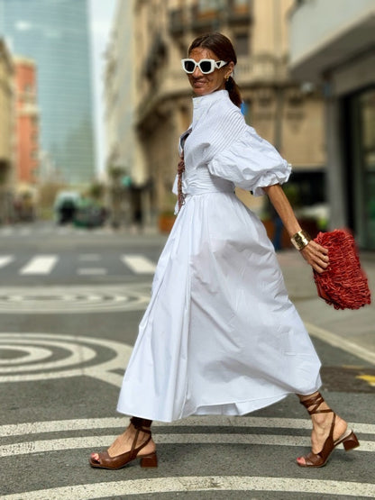 Vestito Phoebe Bianco