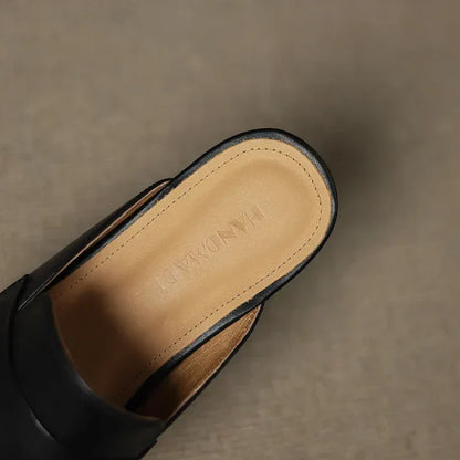 Aurora Mules in pelle vera