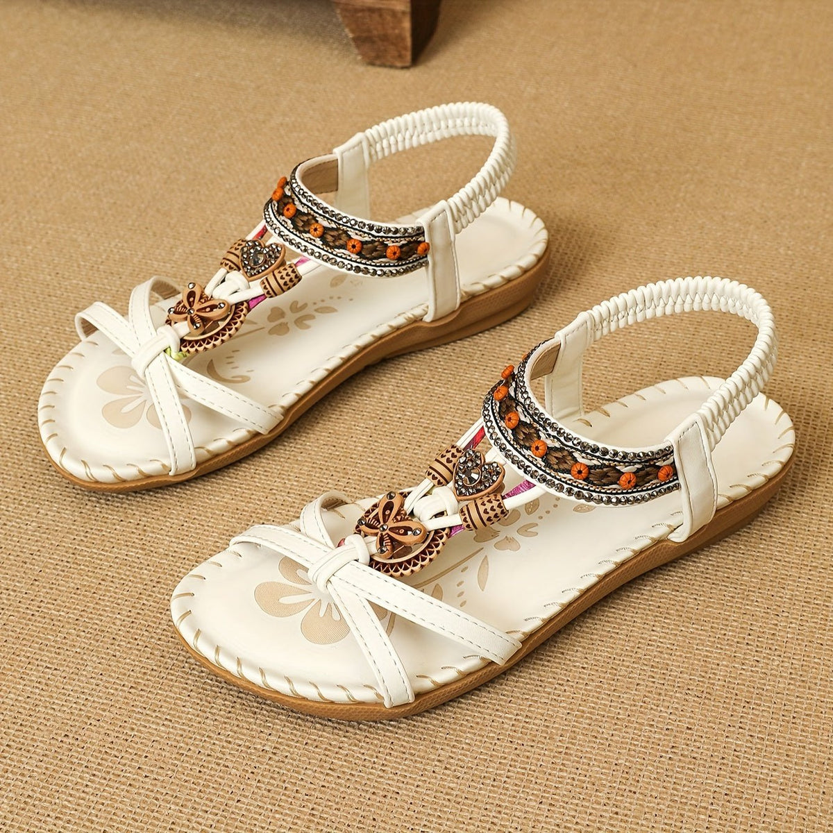 Sandali piatti in stile Boho
