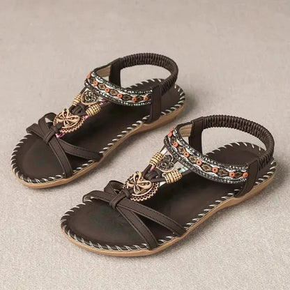 Sandali piatti in stile Boho