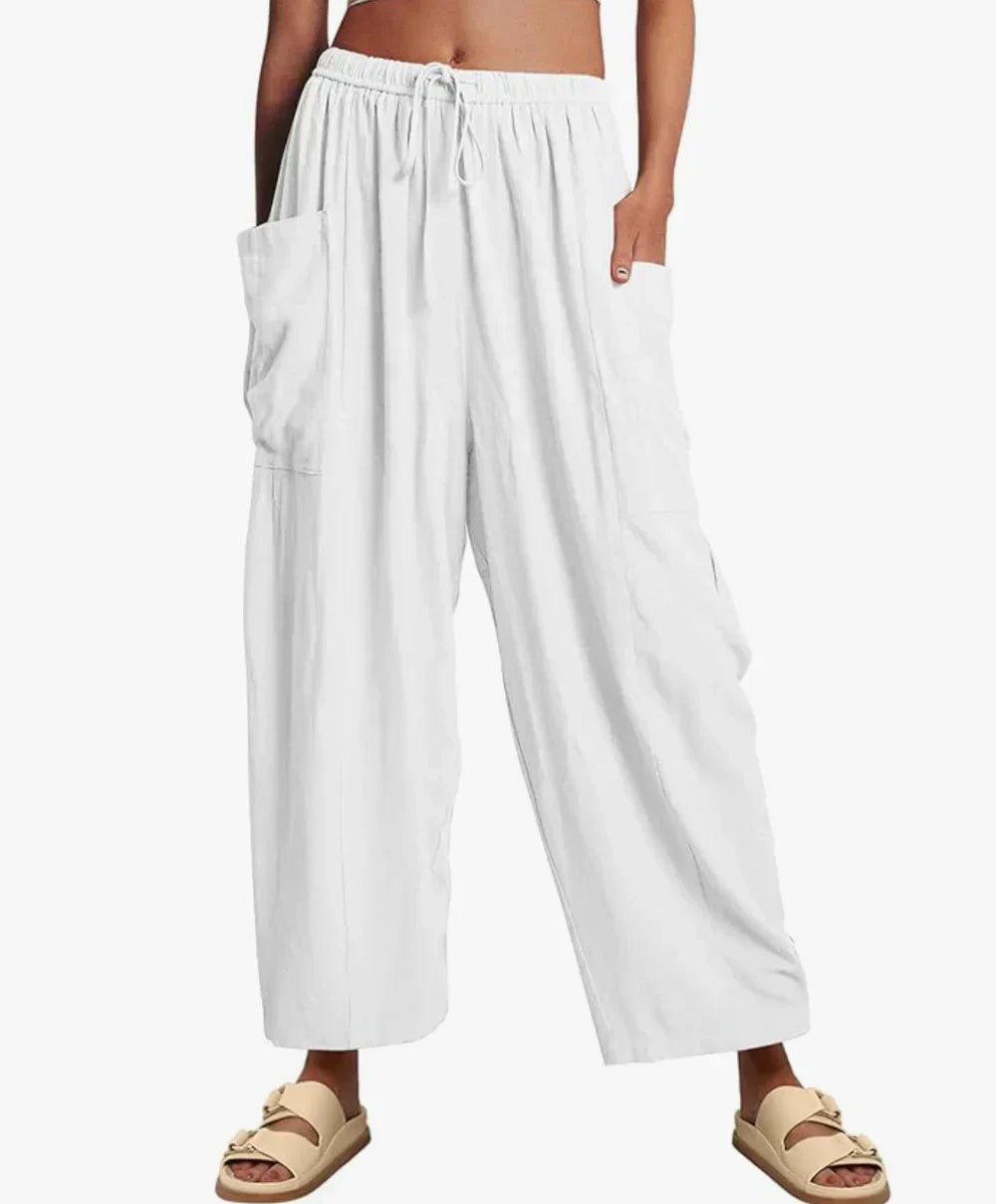 Barbara – Pantaloni a gamba larga con vestibilità rilassata