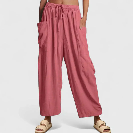 Barbara – Pantaloni a gamba larga con vestibilità rilassata