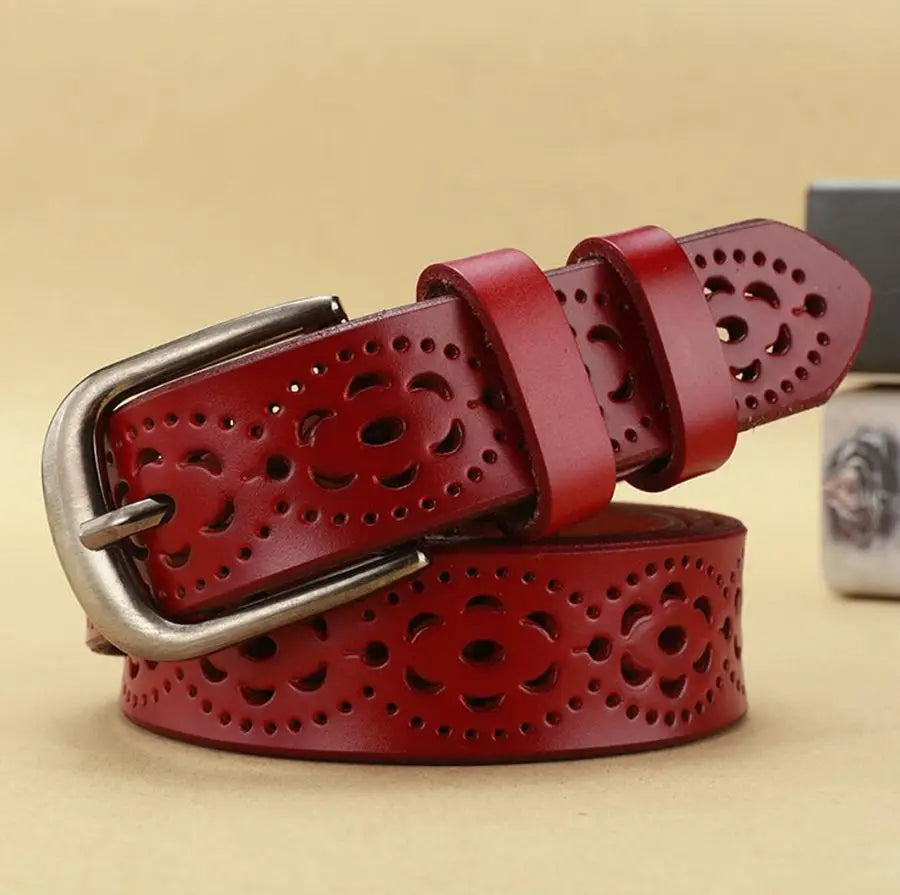 Cintura in pelle Avery