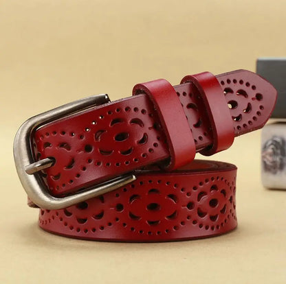Cintura in pelle Avery