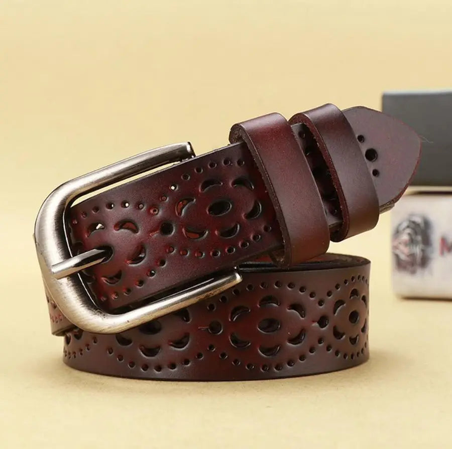 Cintura in pelle Avery