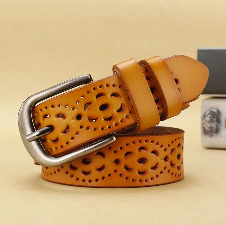 Cintura in pelle Avery