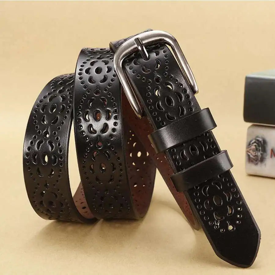 Cintura in pelle Avery