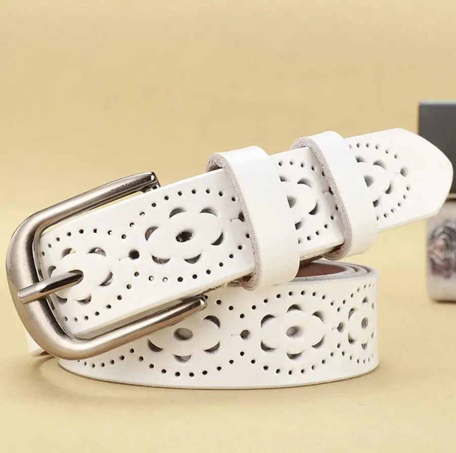 Cintura in pelle Avery