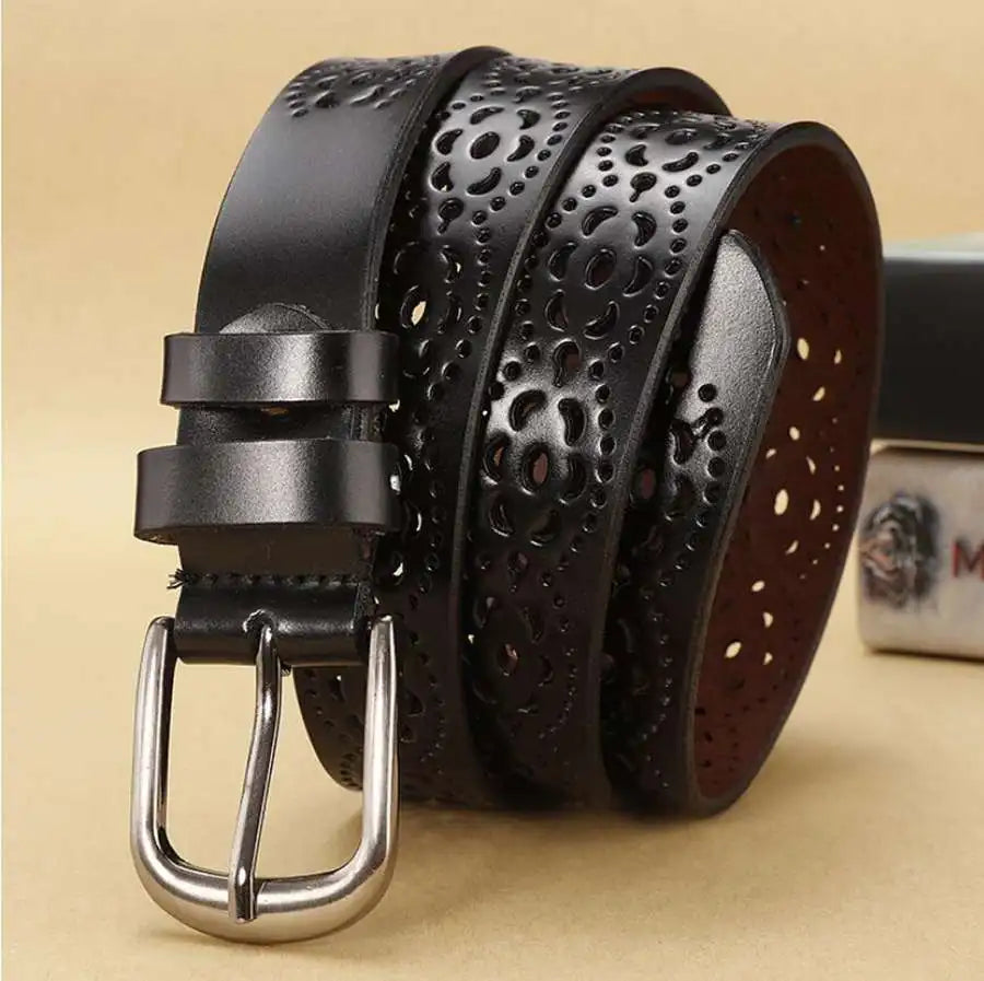 Cintura in pelle Avery