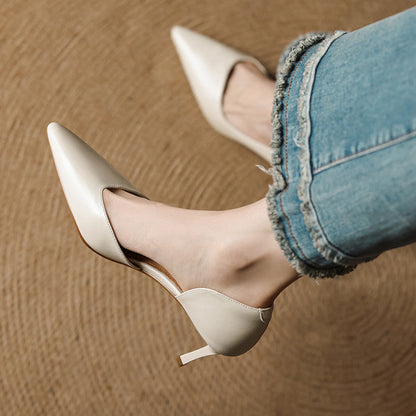 Avella Tacchi in pelle autentica