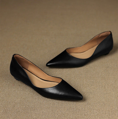 Arla Ballerine in pelle autentica