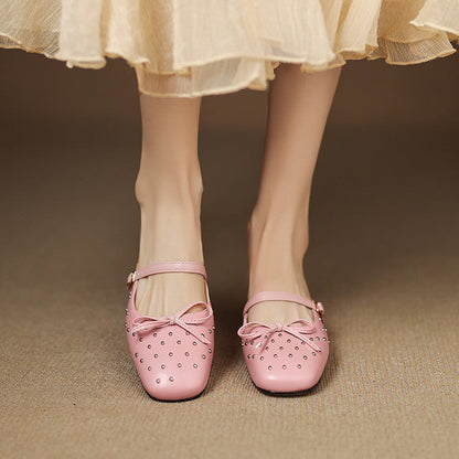 Belle mule in pelle genuina