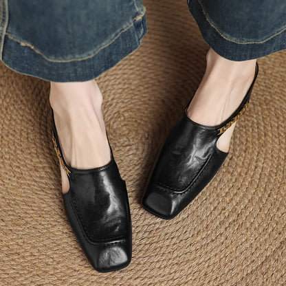Mule in pelle Avella