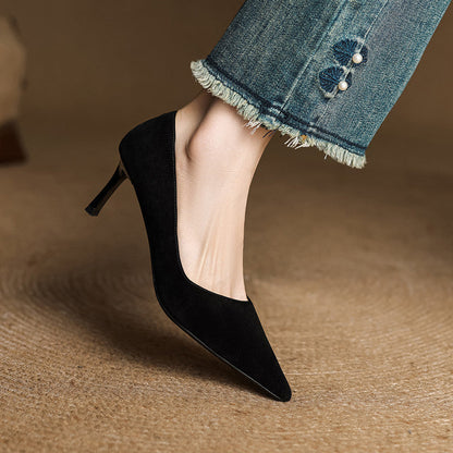 Avella Tacchi in pelle autentica