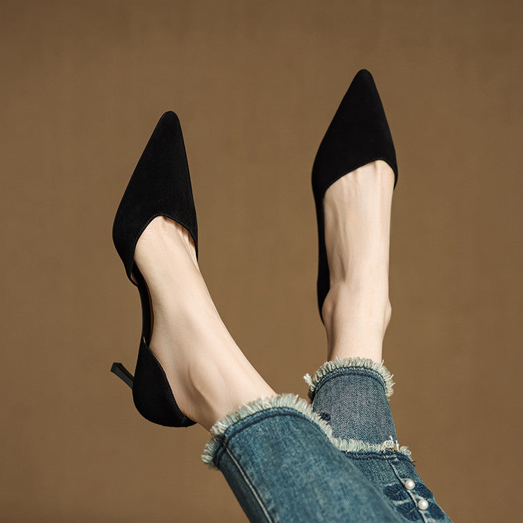 Avella Tacchi in pelle autentica