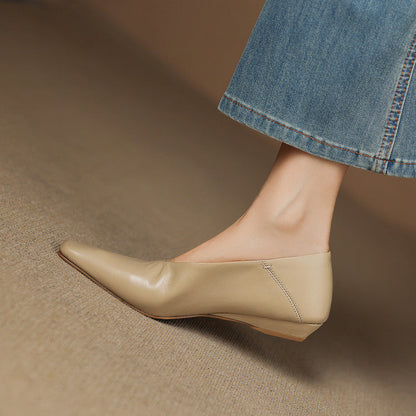 Amira Ballerine in pelle genuina