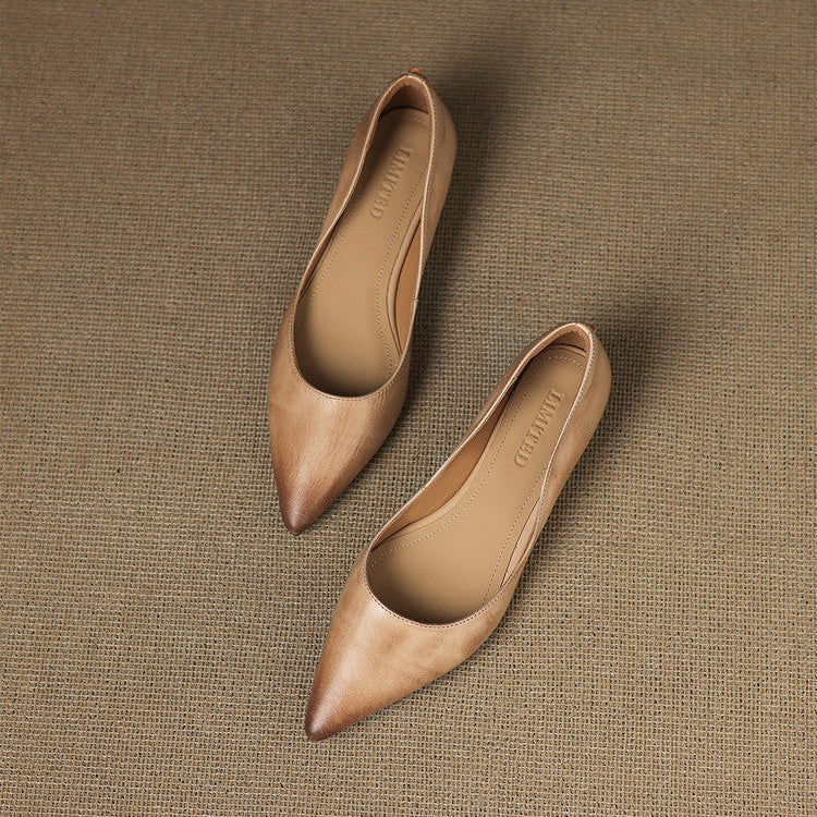 Arla Ballerine in pelle autentica