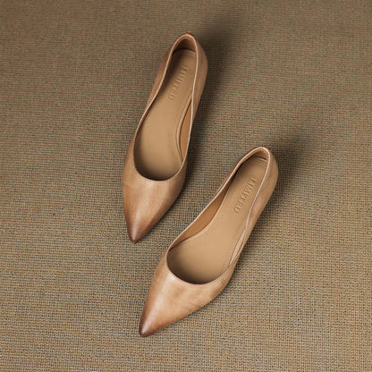 Arla Ballerine in pelle autentica
