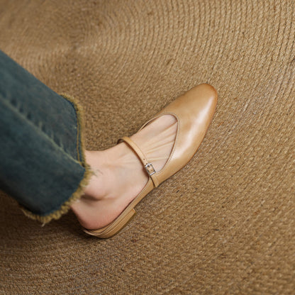Avina Mules in pelle genuina