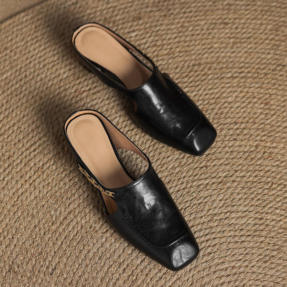 Mule in pelle Avella