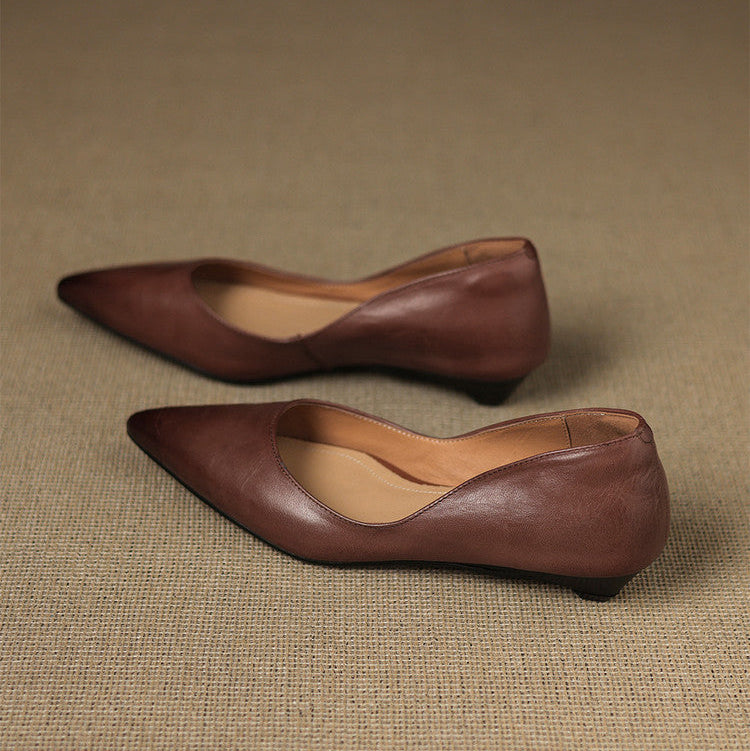 Arla Ballerine in pelle autentica