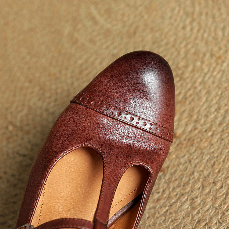 Bia Scarpe Basse in Pelle Genuina