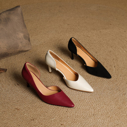 Avella Tacchi in pelle autentica