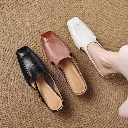 Mule in pelle Avella