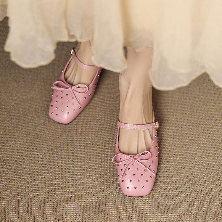 Belle mule in pelle genuina
