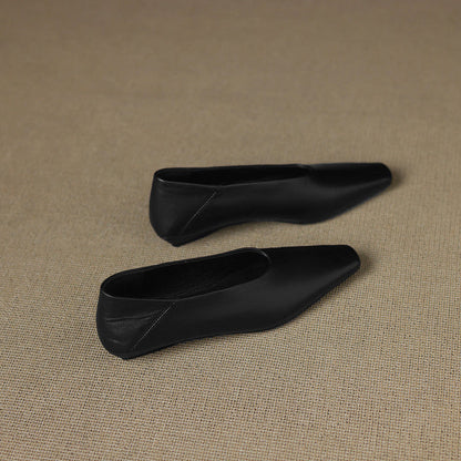 Amira Ballerine in pelle genuina