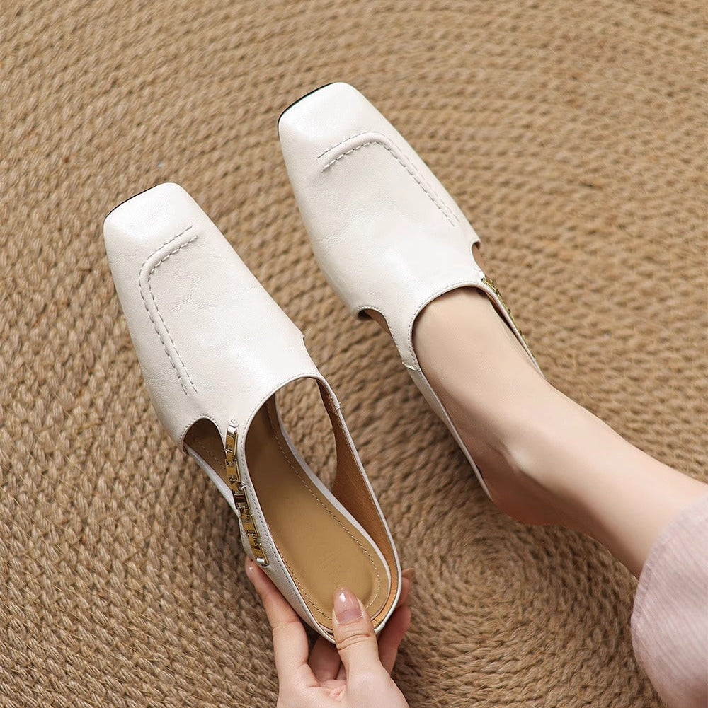 Mule in pelle Avella