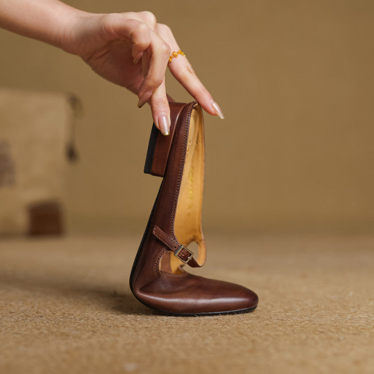 Avina Mules in pelle genuina